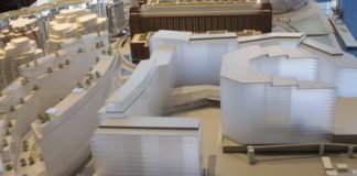 Vue maquette projet Battersea